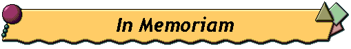 In Memoriam