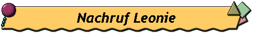 Nachruf Leonie