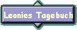 Leonies Tagebuch